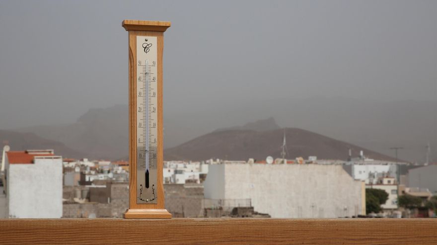 Calor y calima en el sureste de Gran Canaria, con temperaturas que ya alcanzan los 40º