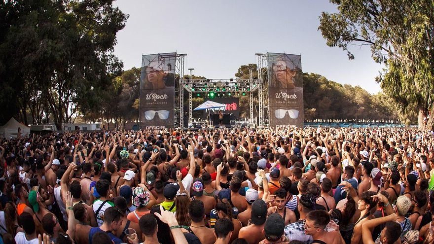 Archivo - Escenario de camping de Dreambeach Villaricos.