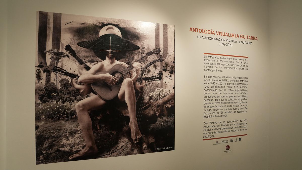 Inauguración de la exposición 'Antología Visual de la Guitarra (Una aproximación Visual a la Guitarra, 1992-2023)