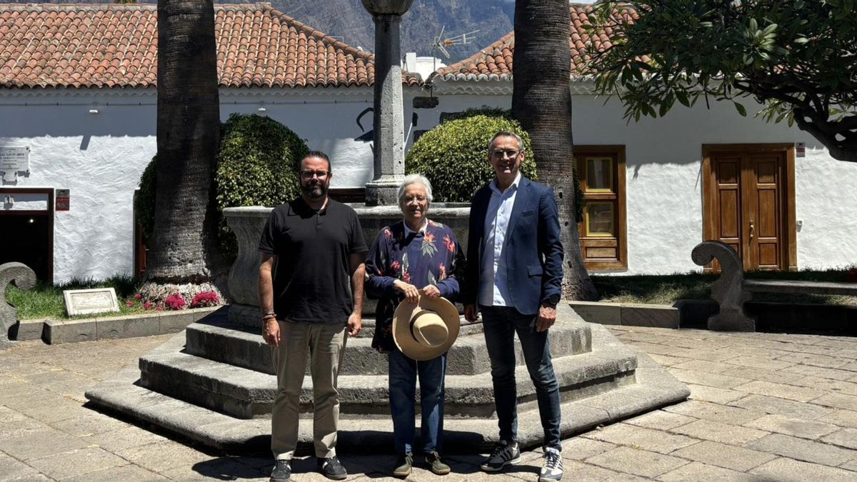 El Ayuntamiento de Los Llanos de Aridane recupera la pila de la plaza Elías Santos Abreu