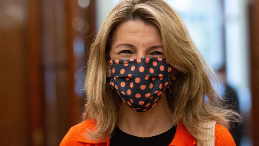 La vicepresidenta segunda y ministra de Trabajo y Economía Social, Yolanda Díaz, en una imagen de archivo.