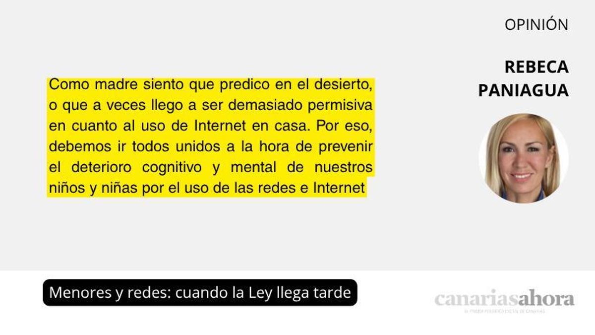 Menores y redes: cuando la Ley llega tarde
