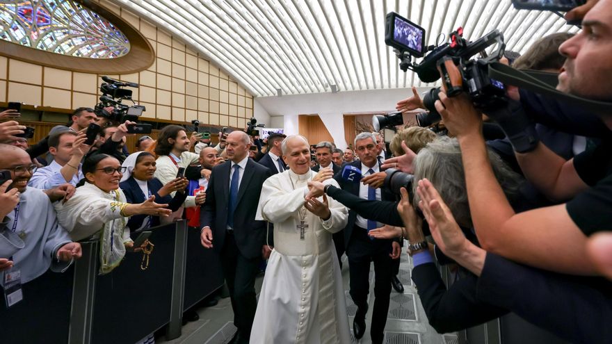 La inteligencia artificial, presente en los primeros actos de León XIV