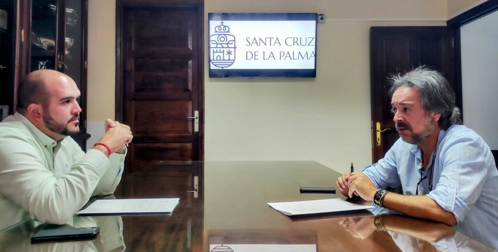 Pablo Díaz Cobiella y Alberto Perdomo.