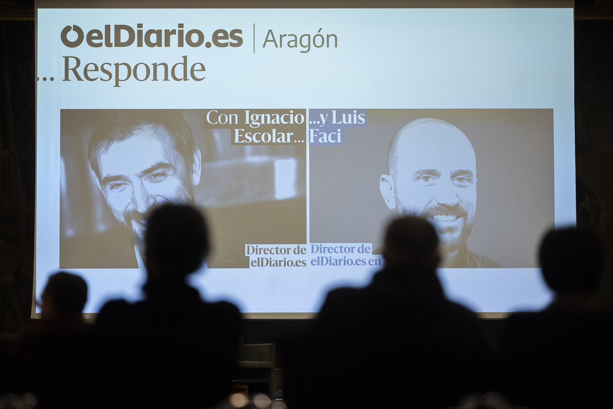 Más de 200 personas se dan cita en el encuentro de Ignacio Escolar con los socios de elDiario.es en Aragón