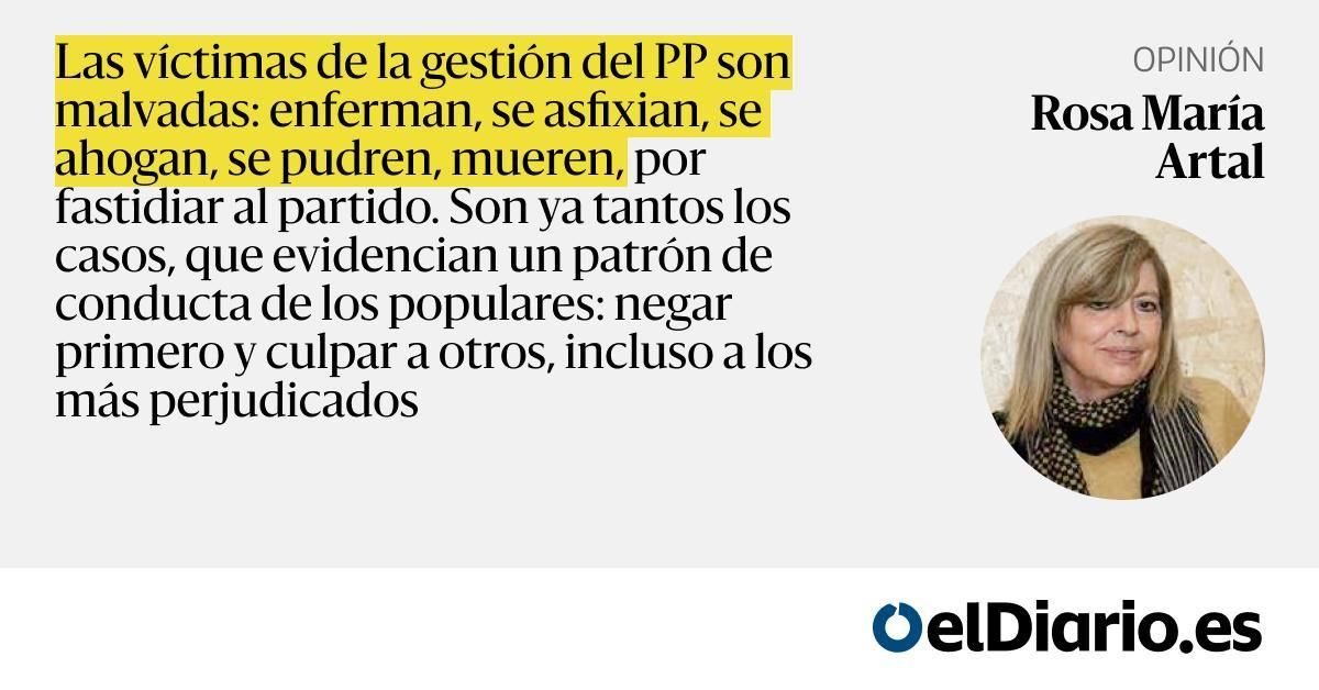 Las perversas víctimas de la gestión del PP
