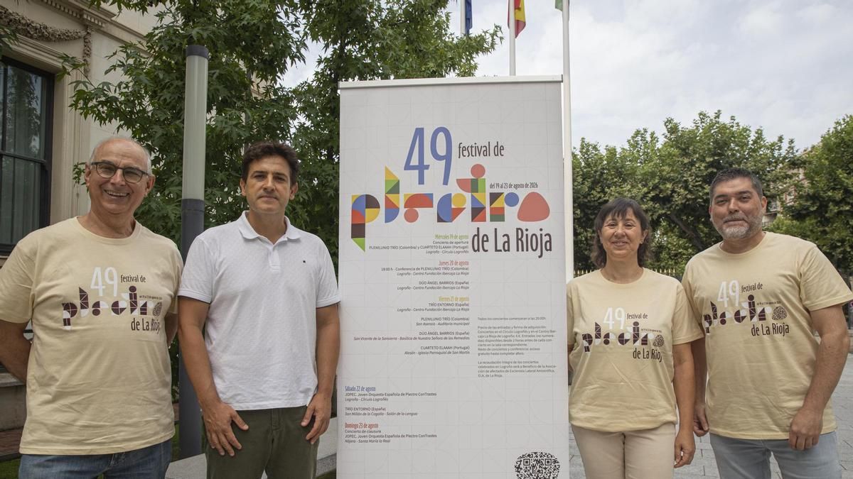 Casi cincuenta veranos de plectro en La Rioja: nueve conciertos en seis municipios del 19 al 23 de agosto