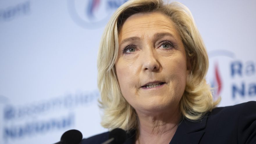 Le Pen denosta los sondeos y se ve en la segunda ronda de las presidenciales