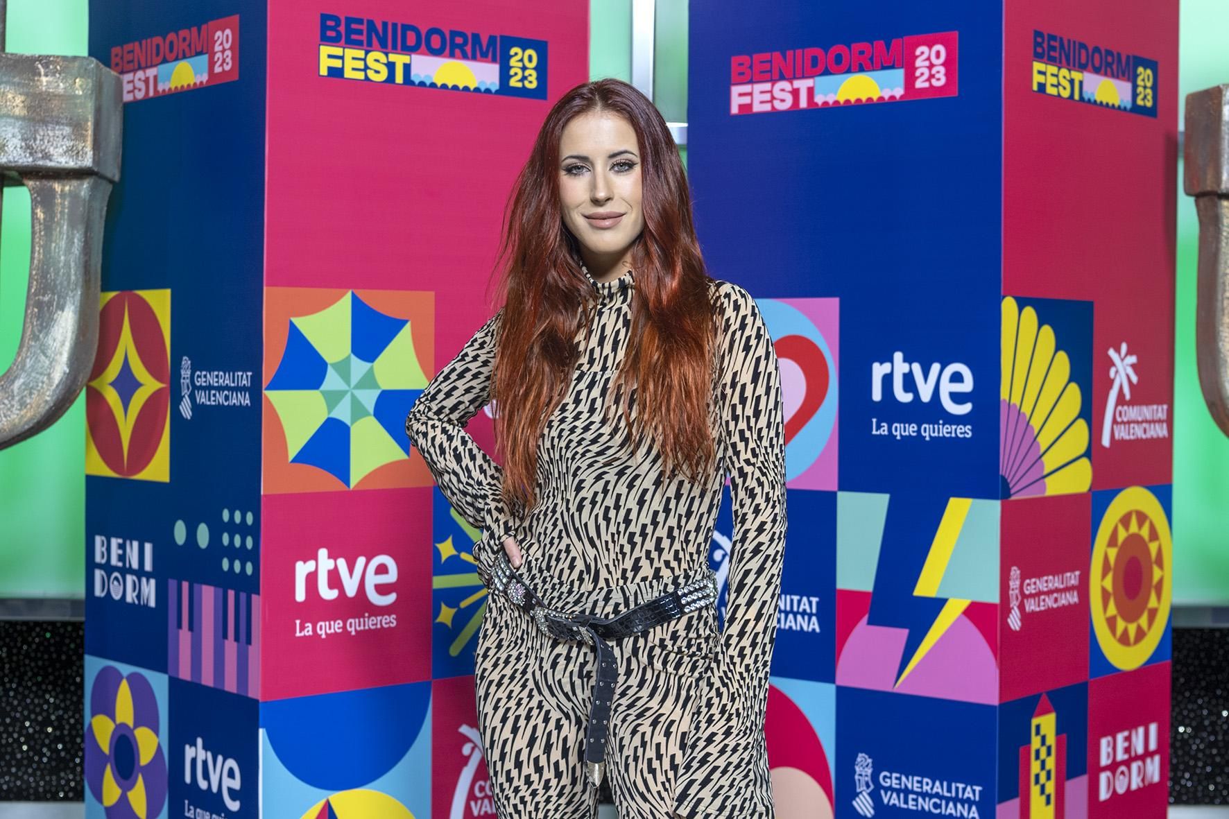 Vicco en la alfombra naranja del Benidorm Fest 2023