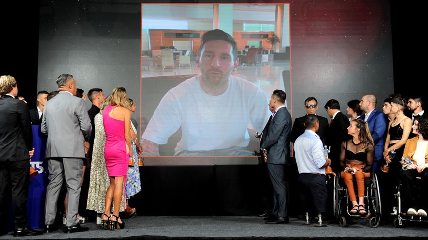 Lionel Messi ganó el Olimpia de Oro de 2021 y Diego Schwartzman, el de 2020