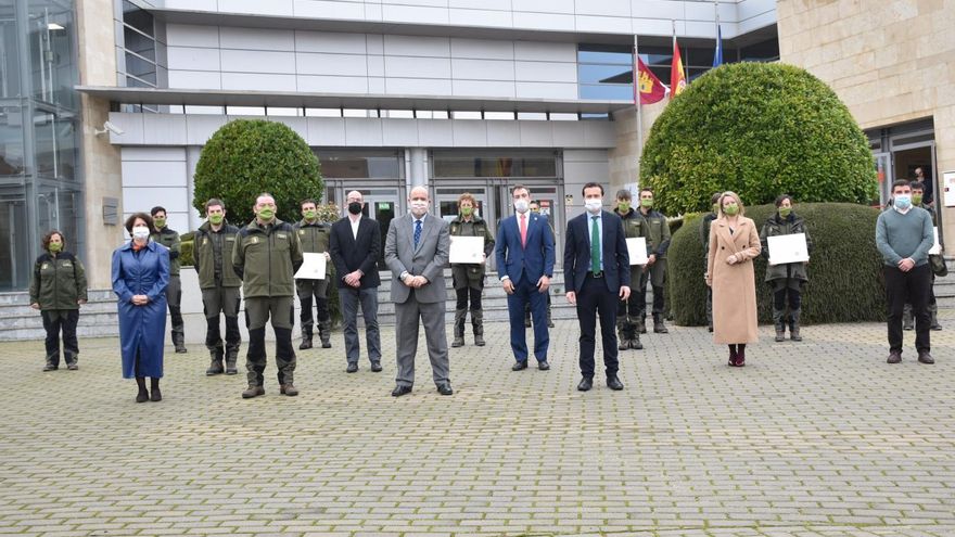 Acto de reconocimiento a los agentes medioambientales