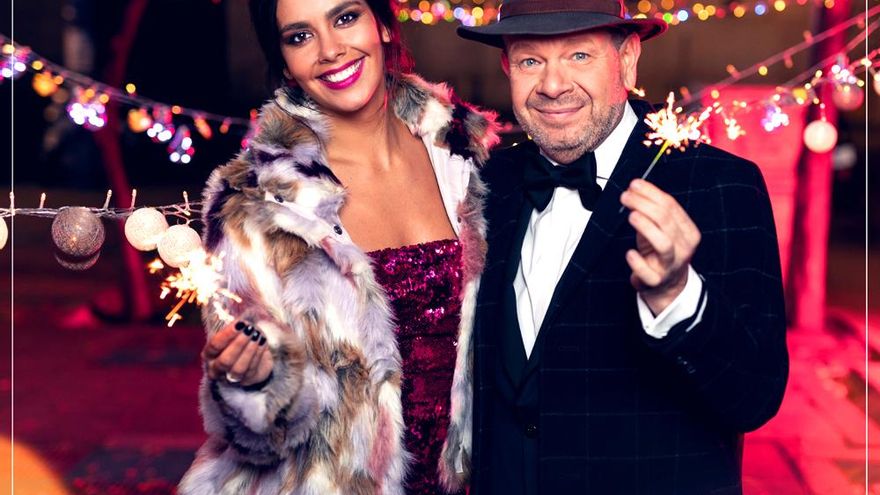 Fotos: los posados de Pedroche, Chicote, Iñaki López y Cristina Pardo para las Campanadas 2018 en Atresmedia