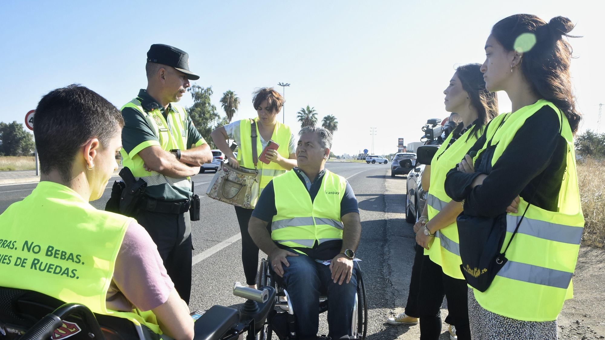 Control de la Guardia Civil.