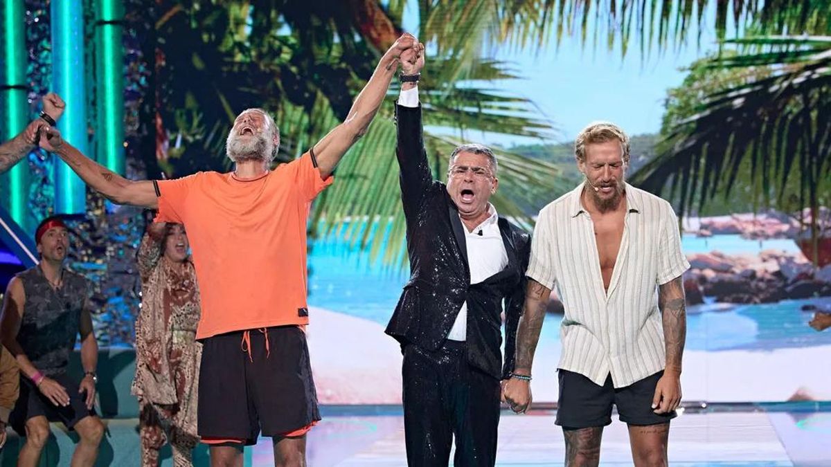 Rubén Torres y Pedro García Aguado, en la final de 'Supervivientes 2024'