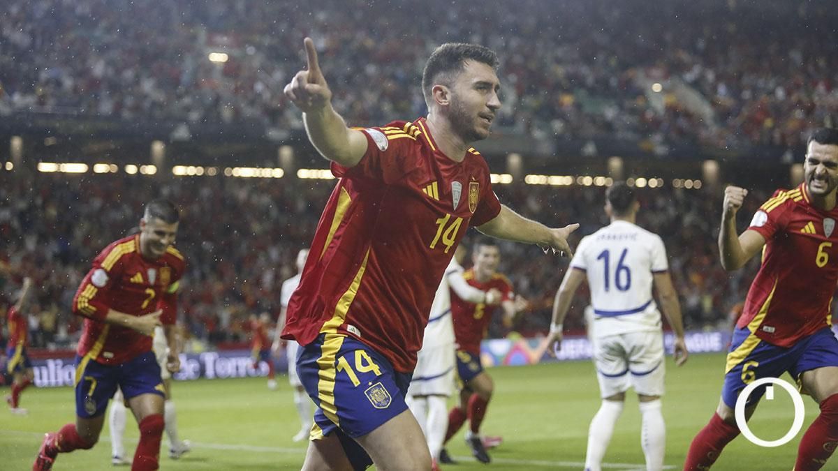 Las imágenes del España - Serbia en El Arcángel