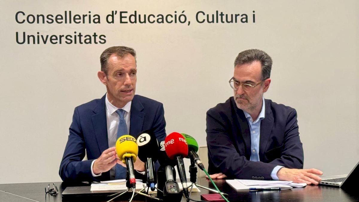 La Conselleria de Educación defiende la plena legalidad de la renovación de los conciertos educativos