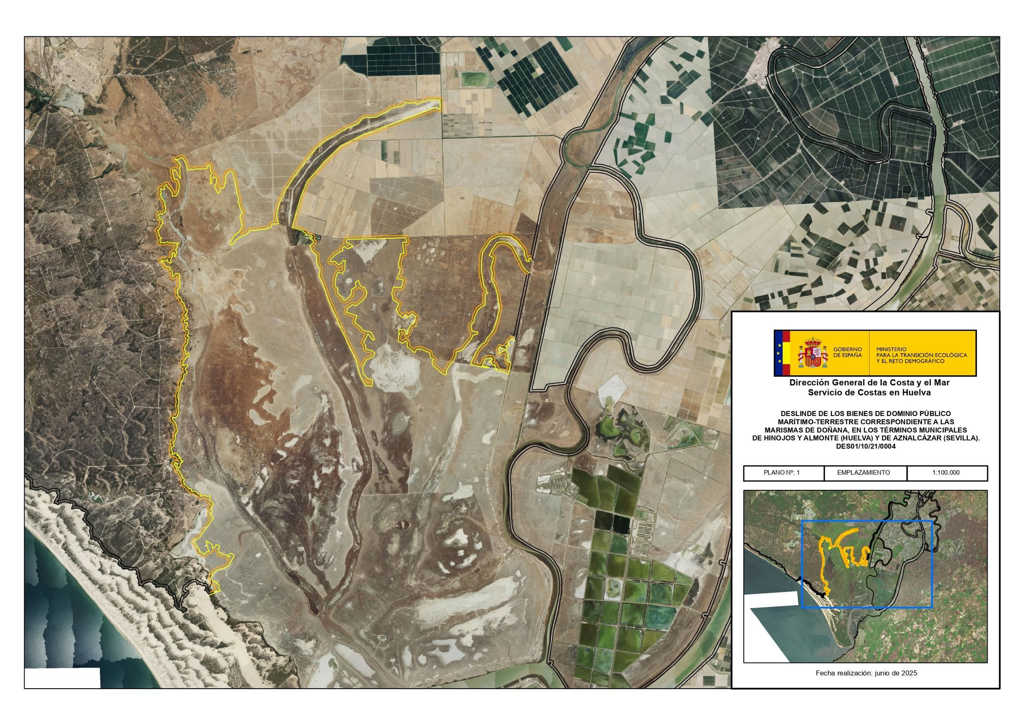 Deslinde aprobado por el Ministerio para la Transición Ecológica.