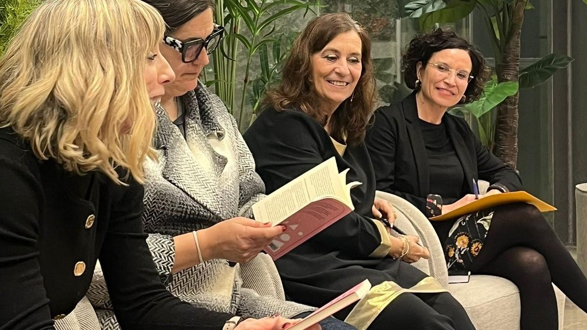 Susana Gisbert, durante la presentación de su libro.