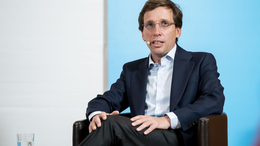 El alcalde y candidato del PP a la reelección, José Luis Martínez-Almeida.