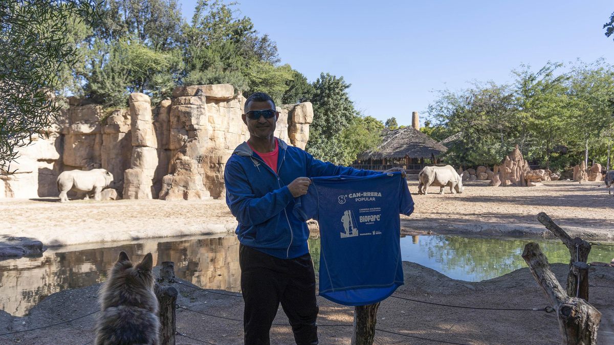 Octubre 2020 - BIOPARC Valencia - David Casinos padrino de la CAN-RRERA.