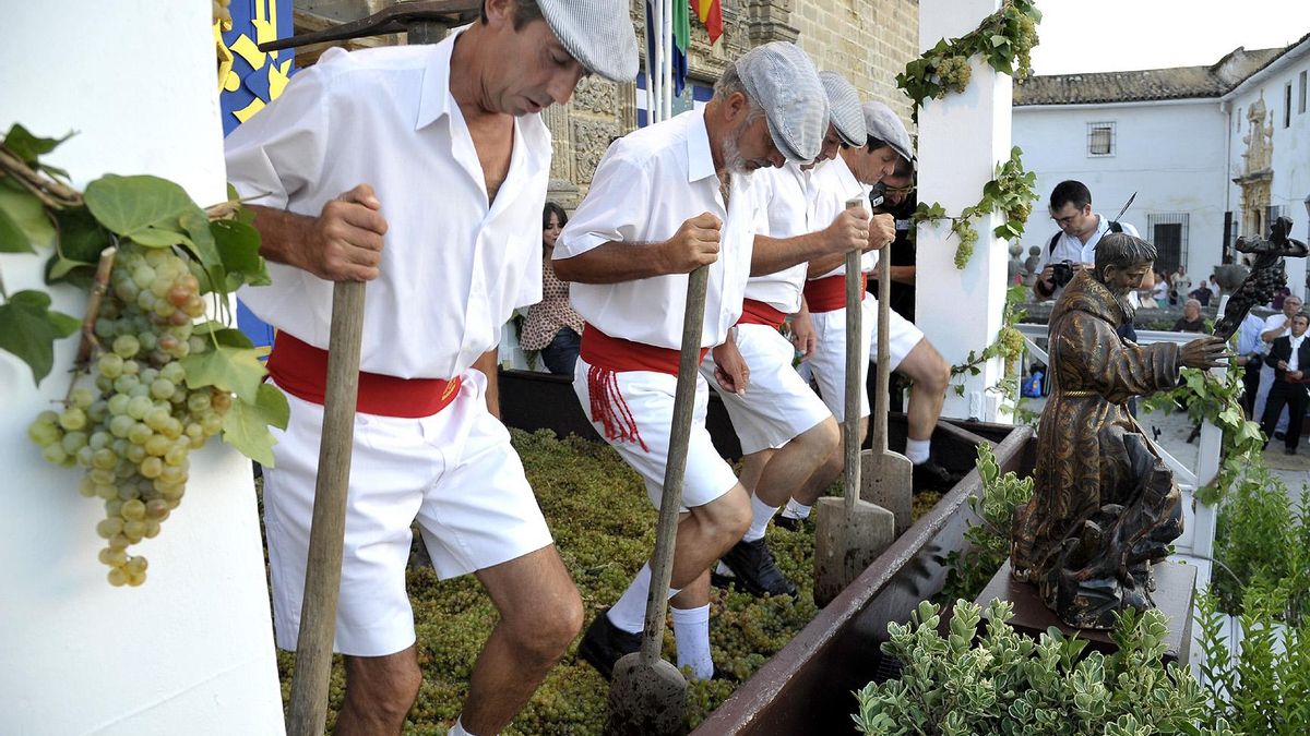 La pisa de la uva es el inicio de un extenso programa de actividades culturales que se prolonga a lo largo de varias semanas de septiembre