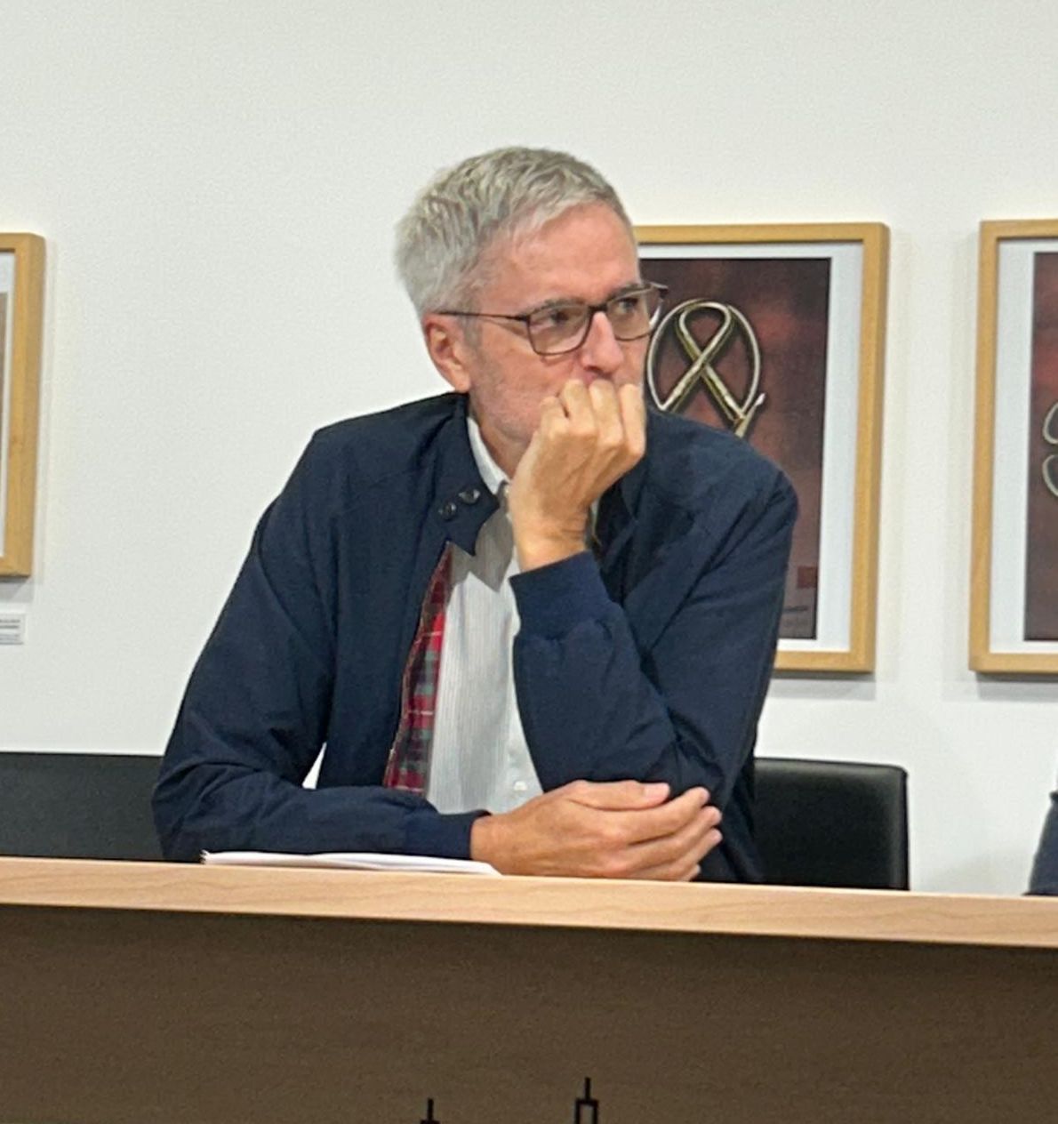 El Comidista durante el acto de repción del premio