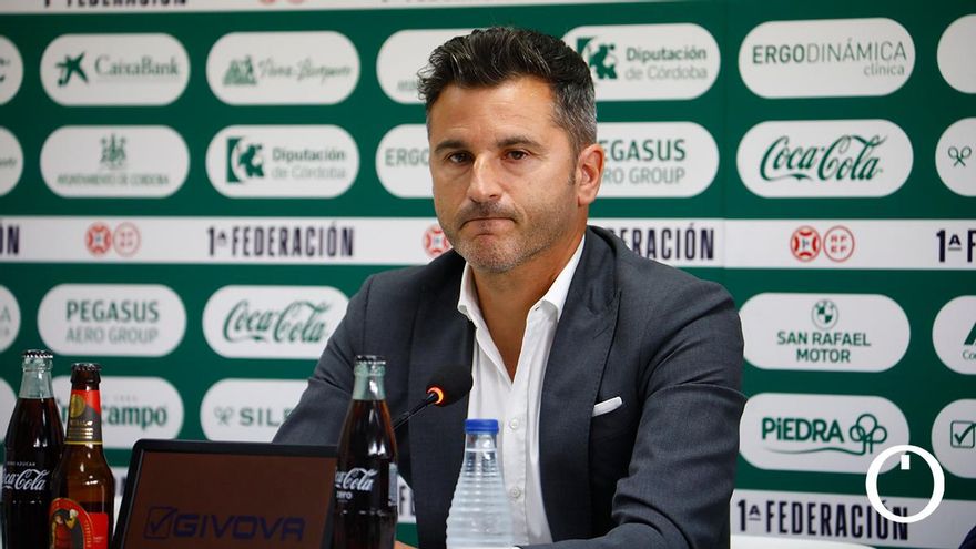 Iván Ania: "No hemos estado cómodos en casi ningún momento del partido"