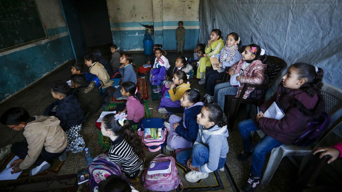 Volver a aprender en Gaza: la educación de UNRWA resurge entre los escombros