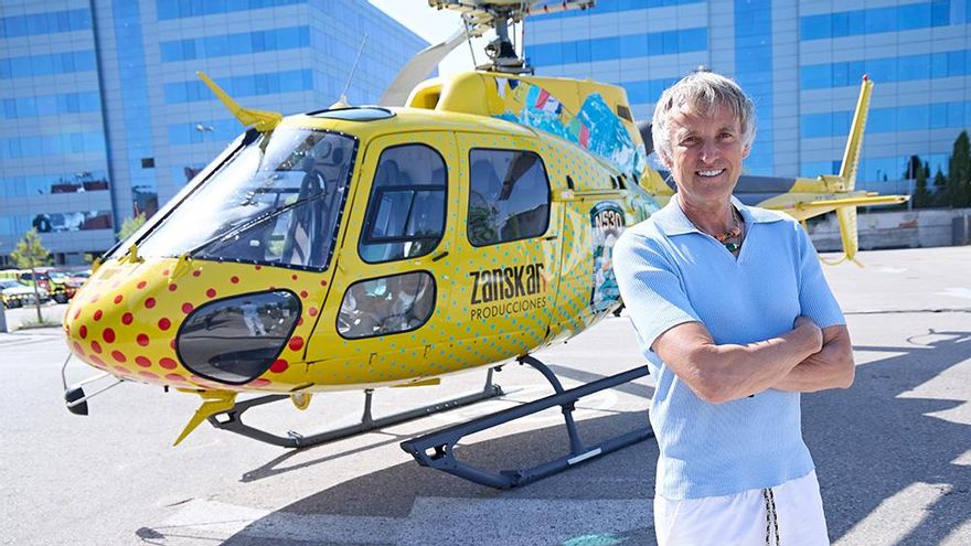 Jesús Calleja presenta su viaje de Cuatro a Telecinco con 'Volando voy, volando vengo': "Ahora a lo grande"