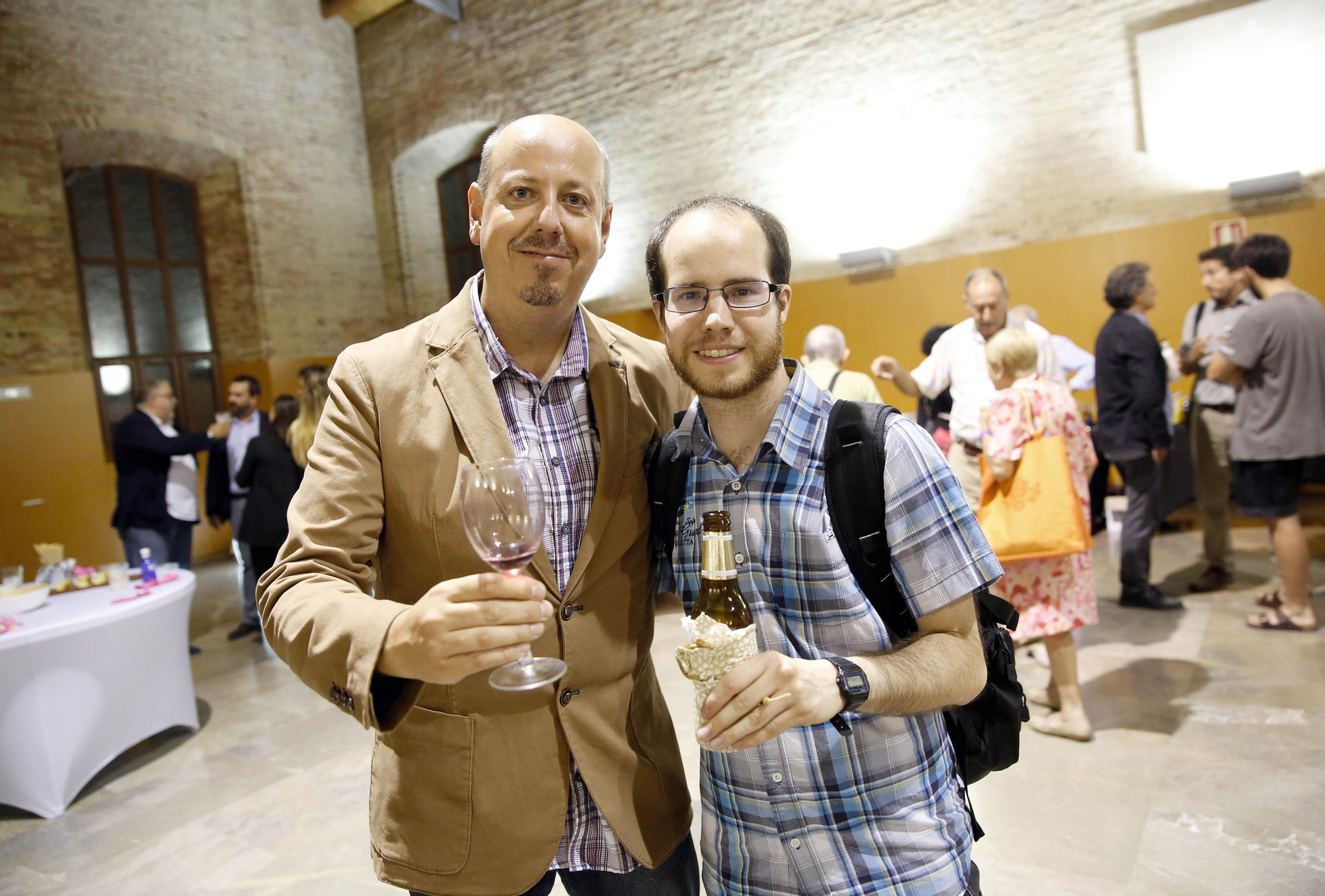 Algunos de los asistentes al acto