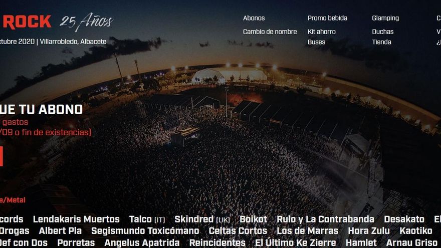 Un burofax para pedir la cancelación definitiva del Viña Rock este 2020
