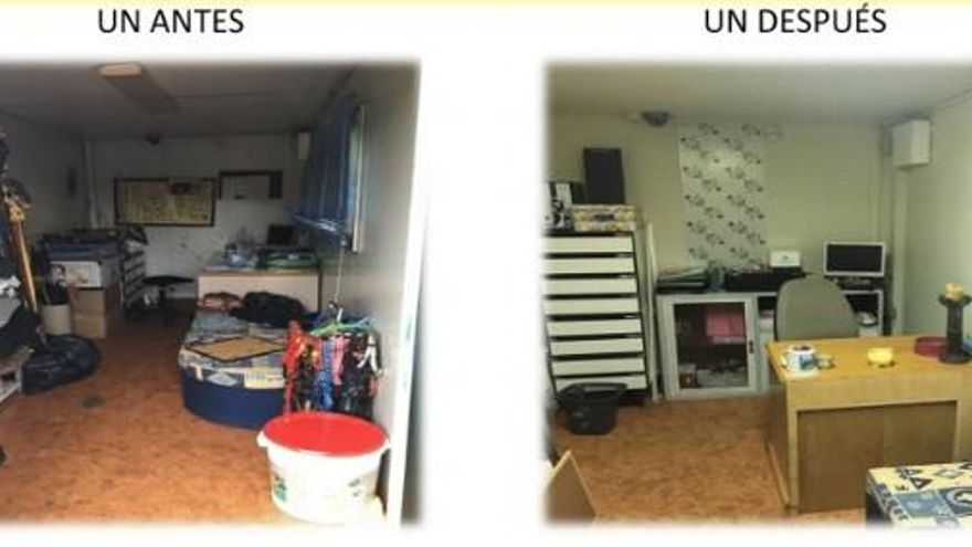 Un antes y un después en las instalaciones de la Protectora de Animales de León.