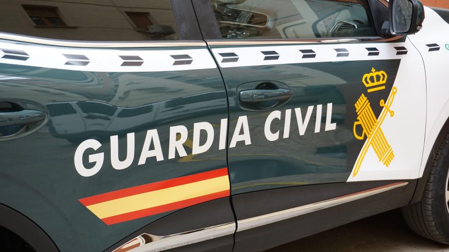 Vehículo de la Guardia Civil.