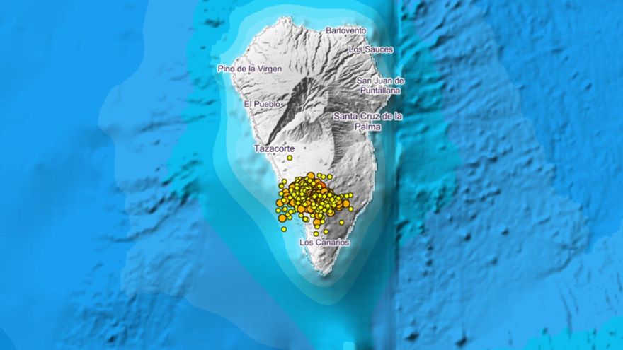 La Palma tiembla y el magma  se acerca a la superficie