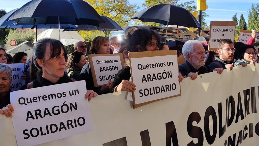 El Gobierno de Aragón recorta un 80% el presupuesto para la cooperación tras el pacto entre PP y Vox