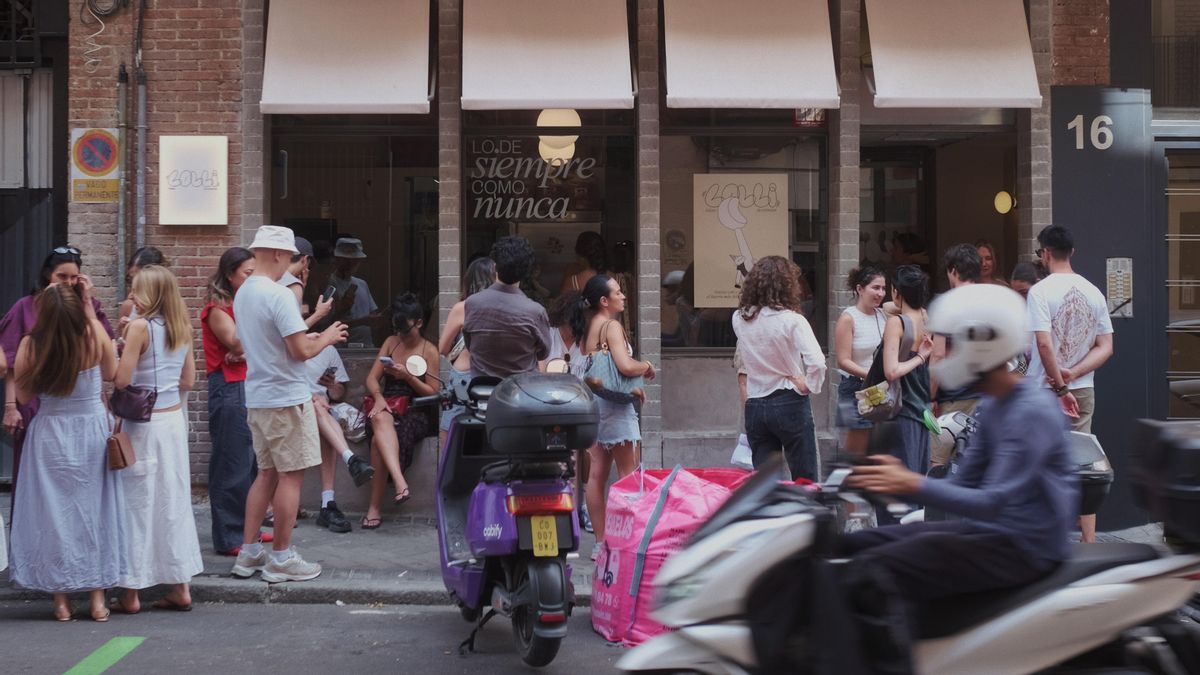 El local de Lolli Gelato en Chamberí