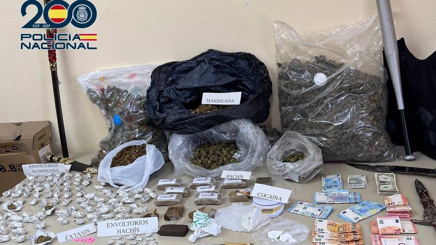 La Policía Nacional desmantela un "narcopiso" en Toledo y detiene a dos personas sin antecedentes