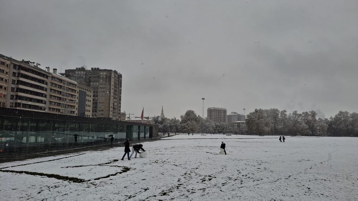 Fin de semana con nieve que se irá convirtiendo en lluvia y con subida de temperaturas