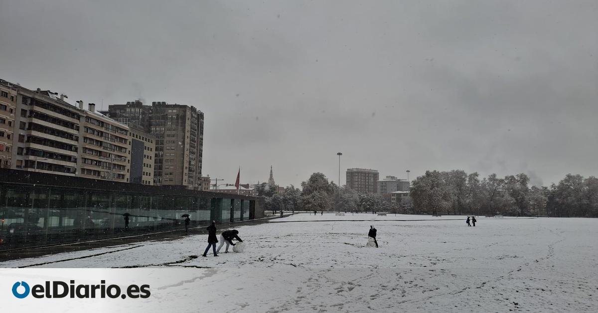 Fin de semana con nieve que se irá convirtiendo en lluvia y con subida de temperaturas