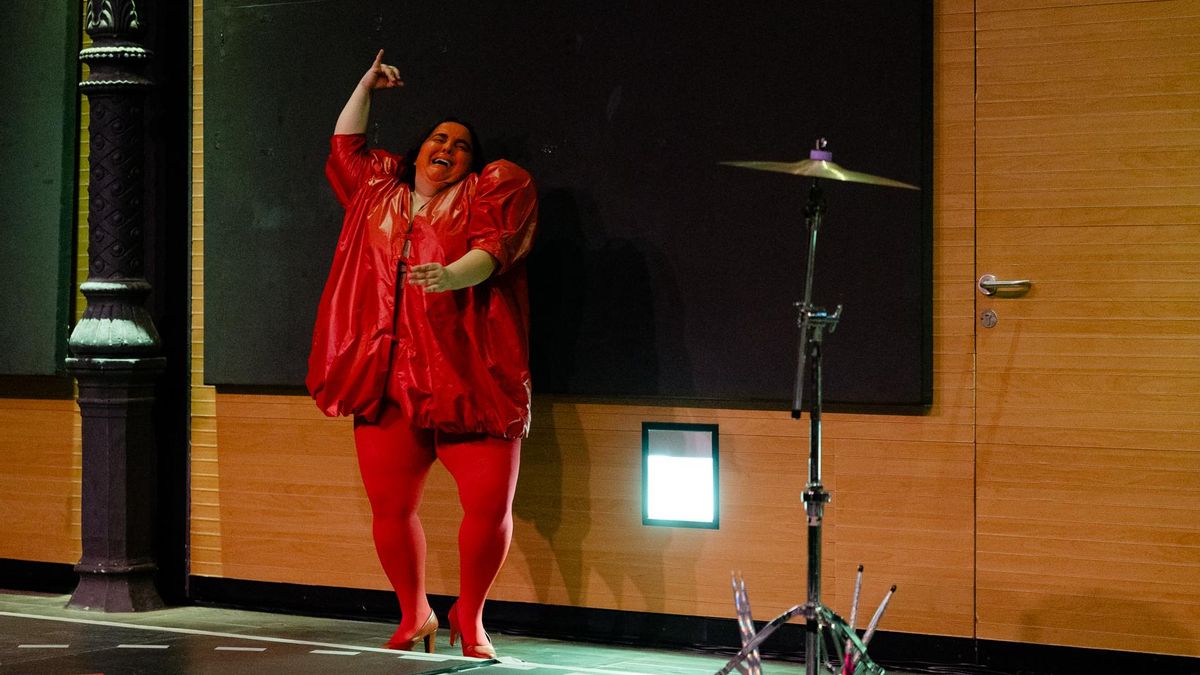 Rosa Romero representó 'El discurso' en el Festival de Cádiz y Danza