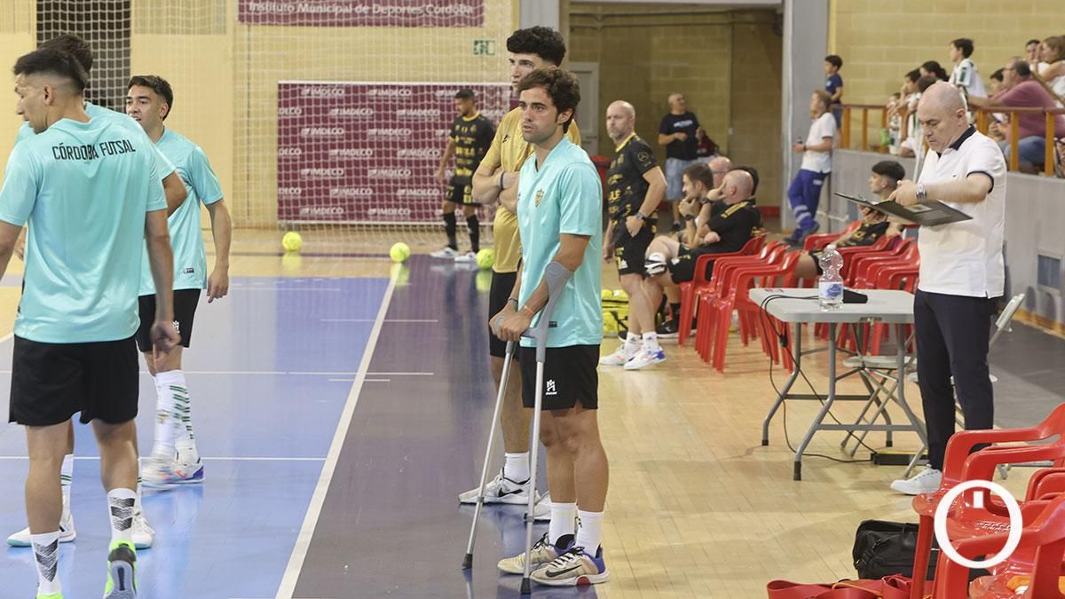 El partido amistoso del Córdoba Patrimonio contra el Jaén FS, en imágenes