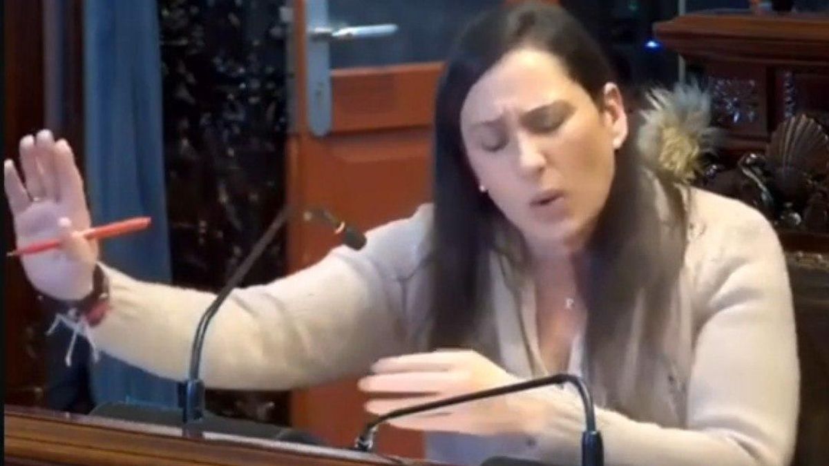 La portavoz del grupo socialista en el Ayuntamiento de Algeciras, Rocío Arrabal