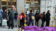 Protesta contra la violencia machista. Del Centro de Medios del Eje Feminista Rompamos el silencio.