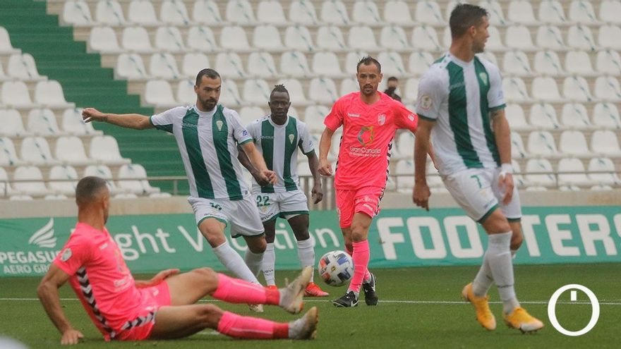 De las Cuevas, en el duelo con el Tamaraceite.