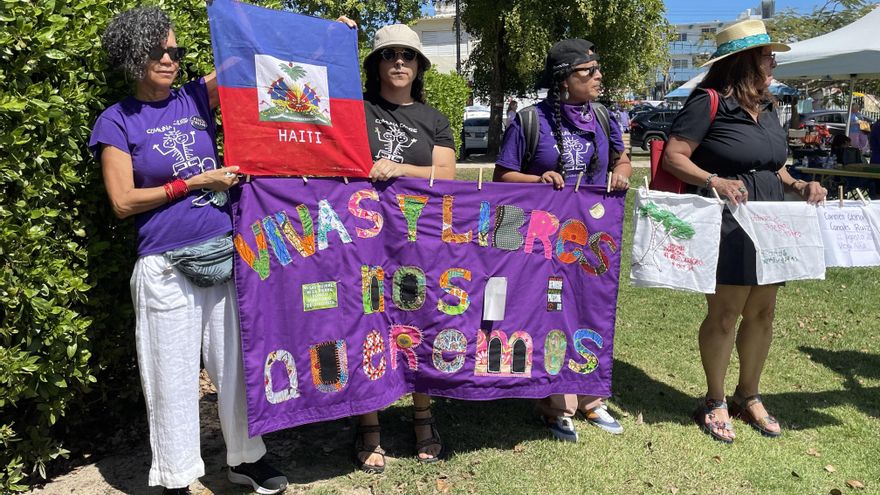 Reivindican los derechos de las mujeres inmigrantes en Puerto Rico ante políticas de Trump
