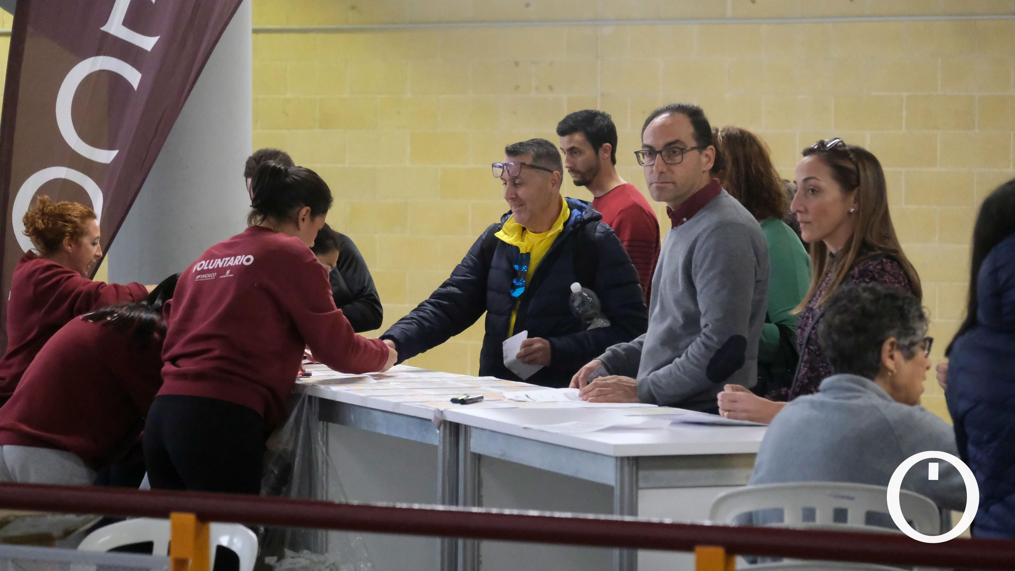 Recogida de dorsales para la Media Maratón de Córdoba