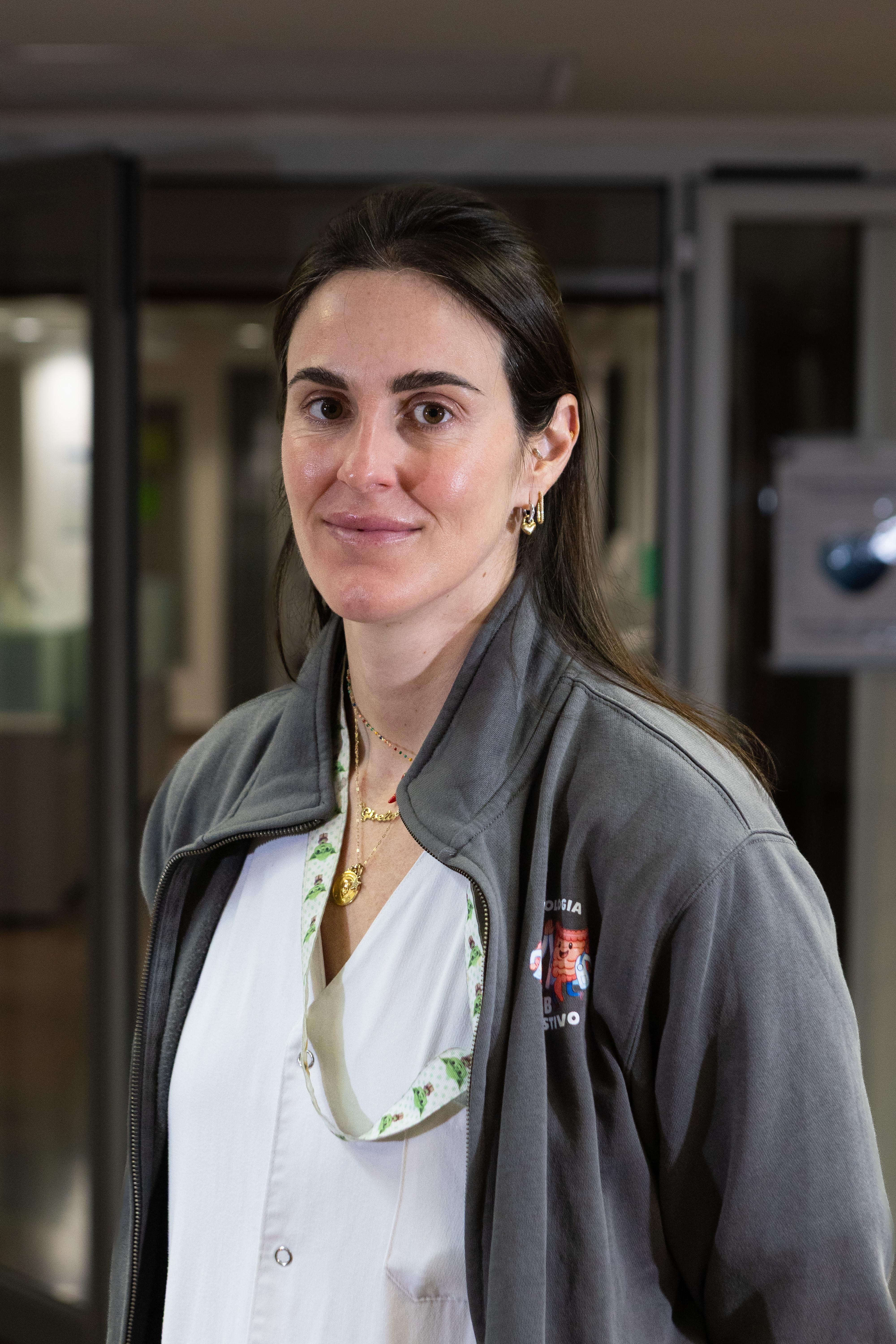 Gisela, enfermera desplazada de Alicante a Mallorca.