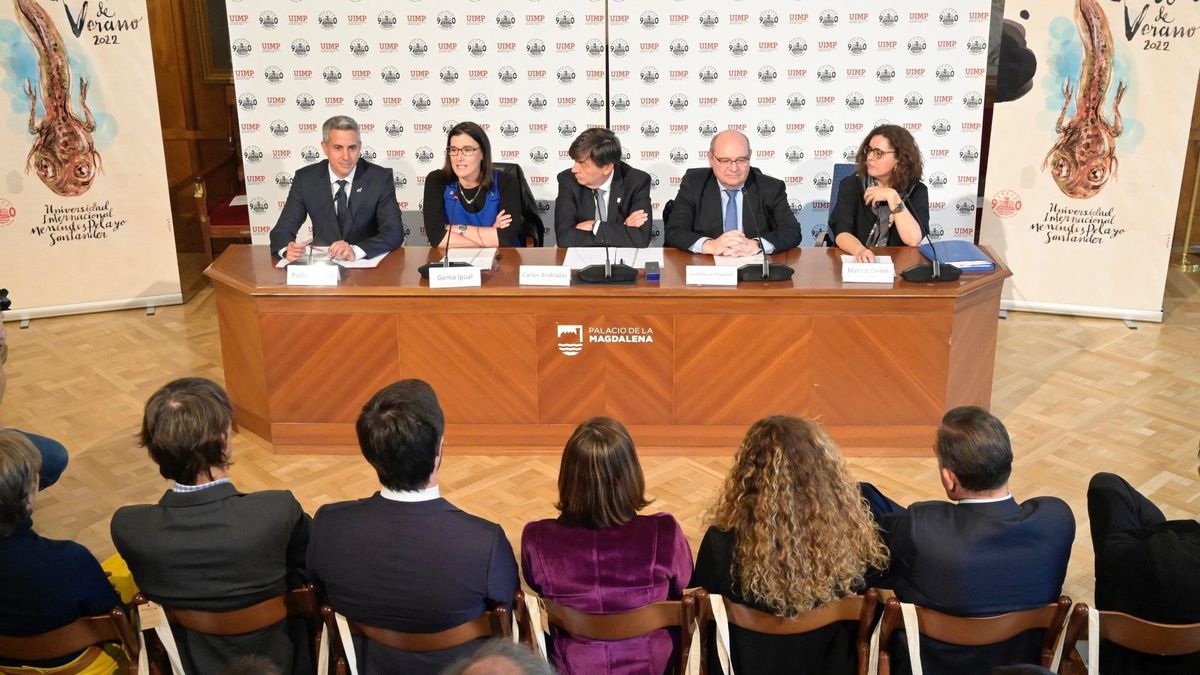 Presentación de los Cursos de Verano de la UIMP 2022
