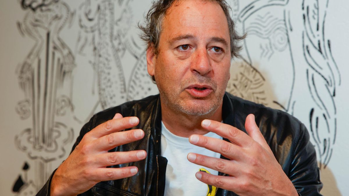 Bouso, durante la entrevista con elDiario.es en Barcelona.