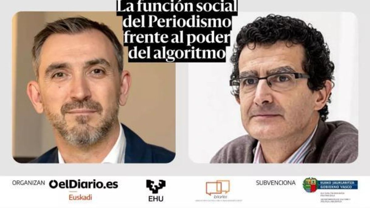 Ignacio Escolar analiza en Bilbao la función social del Periodismo frente al poder del algoritmo